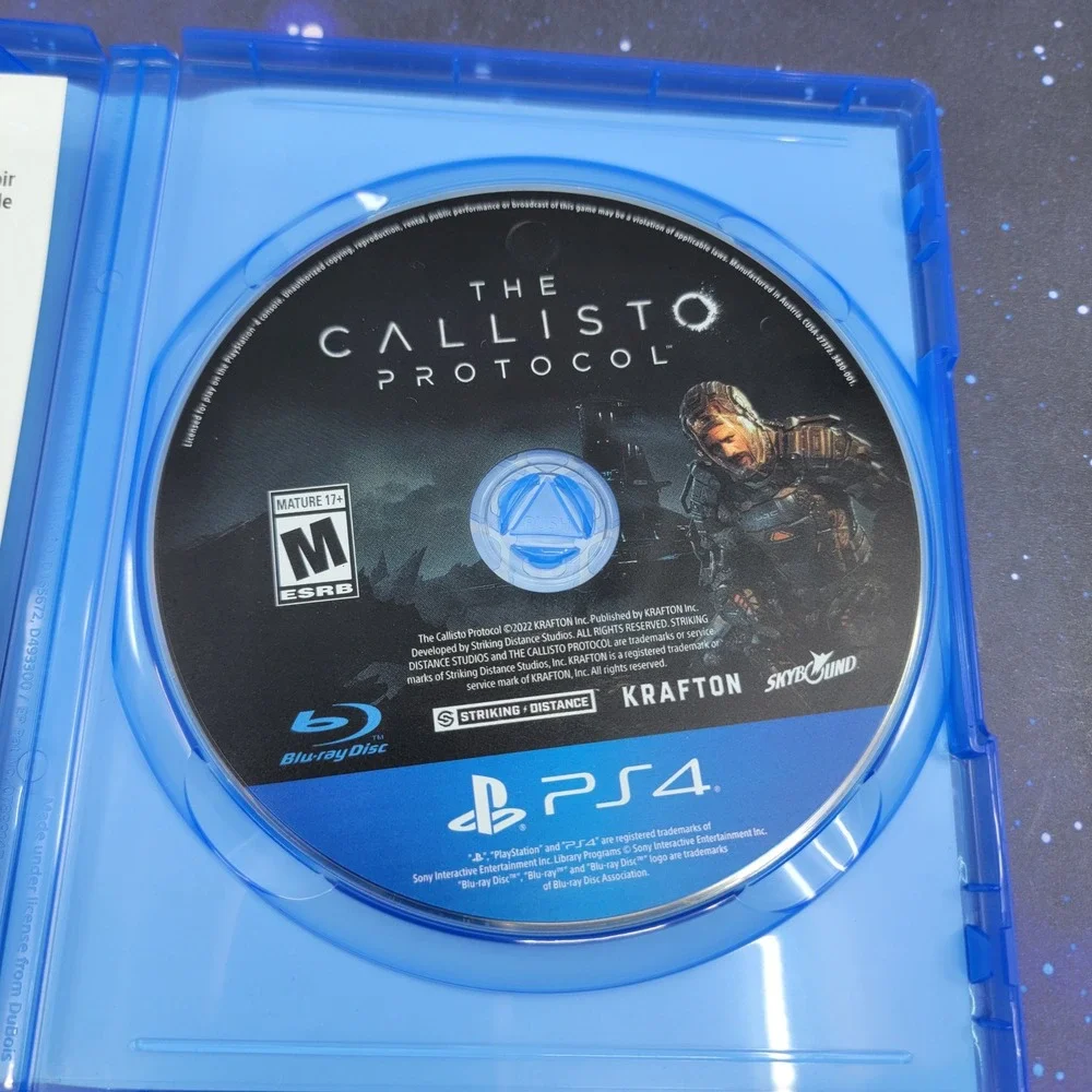 The Callisto Protocol Day One Edition Sony PS4 PlayStation 4 Horror Action Game